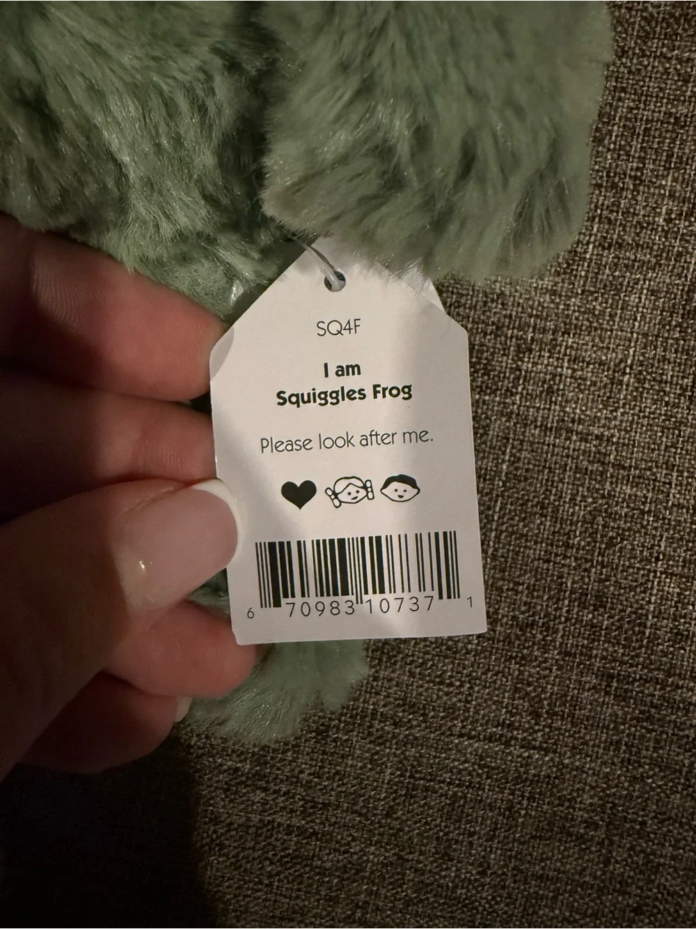 Squiggles Frog Jellycat